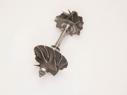 Ротор турбины в сборе Nissan Pathfinder, Navara 2.5 dCi QW25 / YD25DDTi 174 л.с. - фото 3