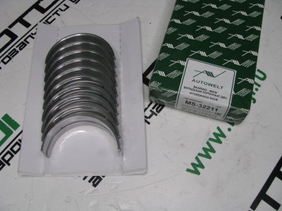 Вкладыши коренные 0.25 D4CB Sorento H1 Grand Starex H100 Porter Bongo - фото №1